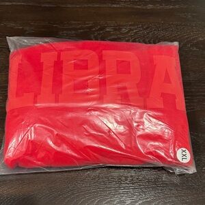 ♎ Heavy Blend Libra Crewneck Sweatshirt – Red (XXL) | NEW & SEALED | Unisex ♎